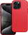 Mbulesë telefoni OEM Leather Mag Cover për iPhone 15 Pro Max, lëkurë, MagSafe, e kuqe