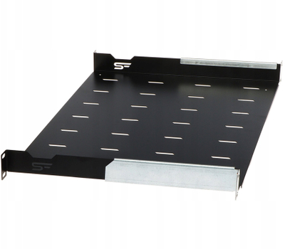 Raft RACK i rregullueshëm Stalflex S-Rsa19-1U-350B, 19", 1U, i zi