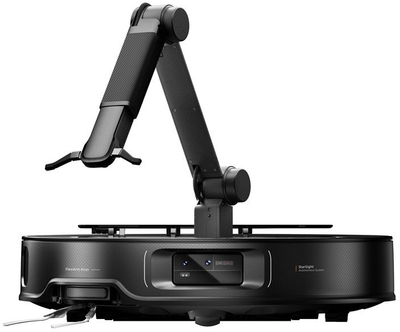 Робот правосмукалка Roborock Saros Z70, навигација со две камери, црн