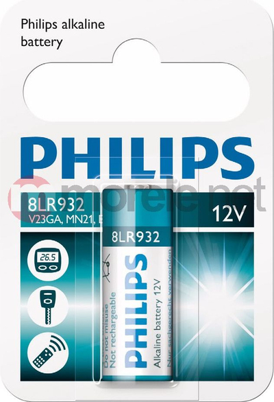 Bатерија алкална Philips 8LR932, 12V, 1 парче