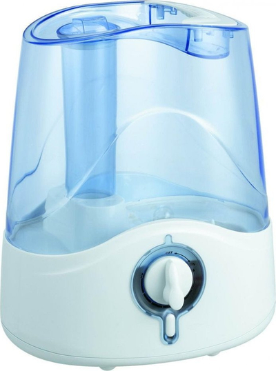 Lagështues ajri Guzzanti GZ 985, ultrasonik, 30W, i bardhë me depo të kaltër