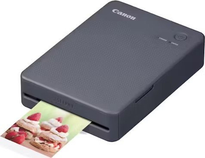 Printer fotografik Canon Selphy QX20, Wi-Fi, portativ, gri e errët