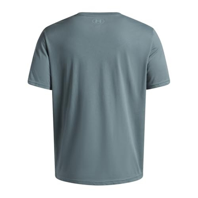 Bluzë sportive Under Armour Sportstyle për burra, pambuk, për stërvitje, ngjyrë ulliri, L