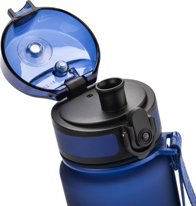 Shishe uji Meteor, 1000 ml, tritan BPA free, me sitë për fruta, transparente