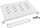 Raft kabinete 19" Lanberg AK-1004-S, 600mm, 1U, gri