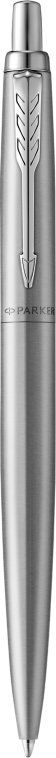 Stilolaps ballpoint Parker Jotter XL Monochrome, trup çelik inox, majë M, argjendtë