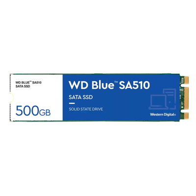 Disk SSD WD Blue SA510, M.2, 500GB, SATA III, blu