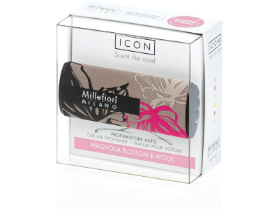 Aromatizues për veturë Millefiori Milano Icon Textil Floral Magnolia Blossom & Wood