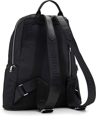 Çantë shpine Desigual Priori Chester Maxi, e zezë