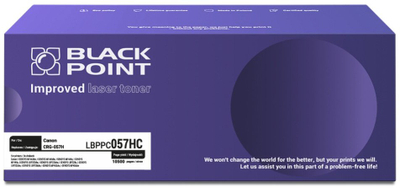 Toneri Blackpoint BP S+, Canon CRG-057H, me chip, i zi