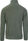 Bluza fleece për burra Hi-Tec Sauli M, 100% poliester, me zinxhir gjithandej, jeshile