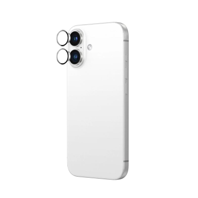 Mbrojtës lente AMAZINGthing AR 2, xham i temperum 9H, për iPhone 16 16 Plus, transparent