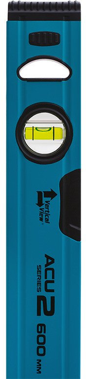 Nivel uji MyTools ACU2, alumin, 40 cm, blu