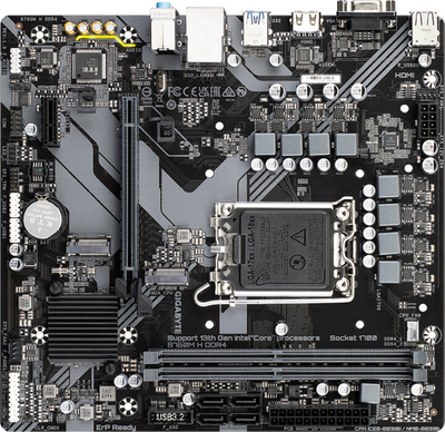 Pllakë amë GIGABYTE B760M H DDR4 - Intel B760