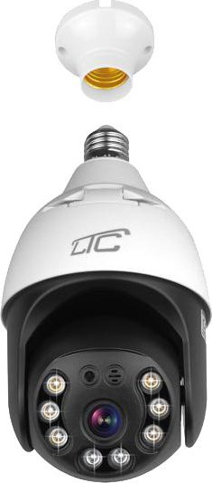 Kamerë IP LTC VISION KAM35, 5MP, Wi-Fi E27 PTZ, e bardhë