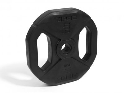 Set pesha fitnesi Zipro Body Pump, 5 kg, të zeza