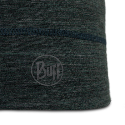 Kapelë beanie Buff Multistripes Forest, lesh merino, e errët gri