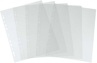 Dosje prezantuese Biurfol A4 L, PVC i fortë, 25 copë, transparente
