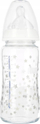 Шише за бебиња NUK First Choice+, 240 ml, стаклено, бело