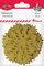 Ngjitëse letre dekorative Titanum Paper Stickers Snowflakes, 80mm, 24 copë, ngjyrë flori