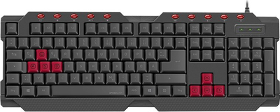 Tastierë gaming Speedlink Ferus, me kabllo USB, layout nordik, e zezë