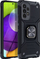 Kllëf telefoni Samsung Galaxy A53 5G, A536, mbrojtës, me unazë, i zi
