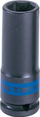 Çelës tub goditës King Tony Long Impact, 1/2", 17 mm, i zi