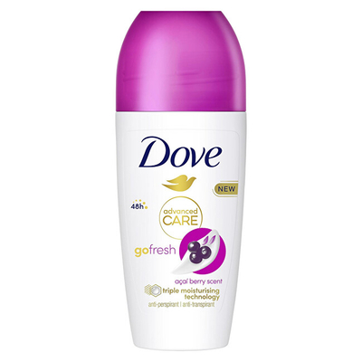 Roll-On Deodorant Acai i Kujdesit të Avancuar Dove, 50 ml