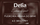 Pudër henna për vetlla Delia Eyebrow Expert 3.1, 4 g, kafe e errët