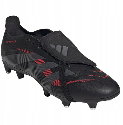 Këpucë futbolli Adidas Predator League, tokë e butë SG, për meshkuj, të zeza
