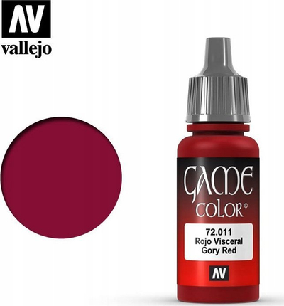 Ngjyrë akrilike Vallejo Game Color 72011, 17ml, Gory Red, e kuqe