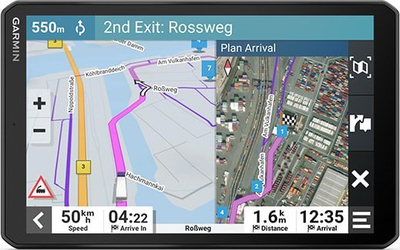 Navigacion GPS Garmin Dezl LGV810, 8", ekran me prekje, i zi