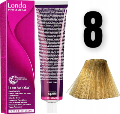 Бојa за коса Londa Professional Londacolor, 8/, 60 ml, за жени