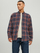 Këmishë JACK&JONES JJECLASSIC Slim Fit, e kaltër/kuqe