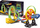 Патека за трки Tracker Racing D663-604, 25 делови, 2 автомобили со ЛЕД светла, повеќебојна