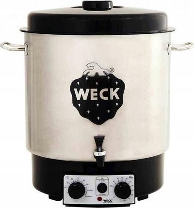 Aparat për konservim Weck WAT 25 A, 30L, 1800W, inox i zi