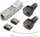 Prizë rrjeti RJ45 Qoltec 5454, CAT6A STP, pa vegla, ngjyrë argjendi
