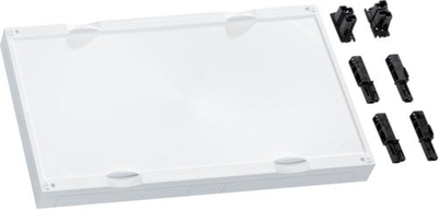 Set mbulesë paneli elektrik Hager Univers N HC UC22BA, 300x500mm, mbulesë e plotë, e bardhë