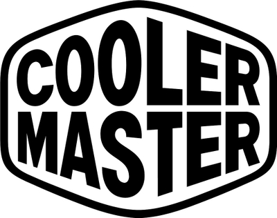 Ngjitës murale Cooler Master, logo, bardhë e zi