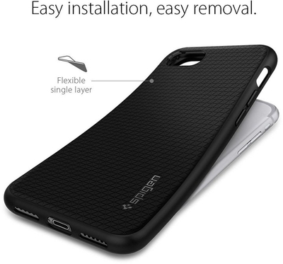 Mbështjellës Spigen Liquid Armor për iPhone 7, i zi