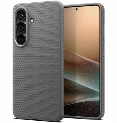Mbulesë telefoni Spigen Liquid Air, për Samsung Galaxy S26 Plus, TPU, gri Marble