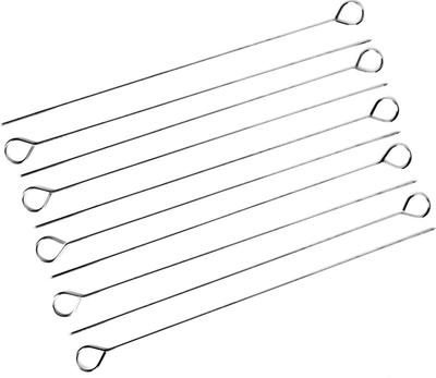 Shkopinj për shishqebap Tadar BBQ Kebab Skewers, çelik inoksi, 30 cm, set me 10 copë