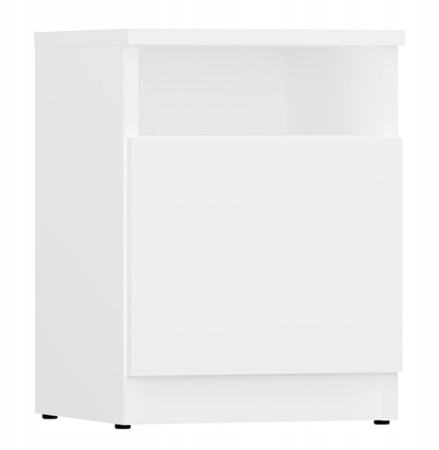 Ноќна комода Top E Shop Galax 30/1D, со врата, бела