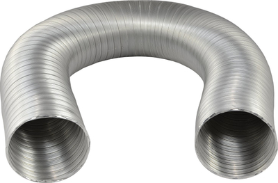 Gyp fleksibël alumini Vents Aluminum Duct, 160 mm, 3 m, ngjyrë natyrale