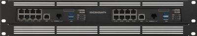 Држач за регал Rackmount.IT RM-PA-T10, за 19" регал, за мрежни уреди, црна