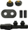 Set valvul termostatike radiatori Twins Pex AiO Left, lidhje 16 mm, distancë 50 mm, anthracite