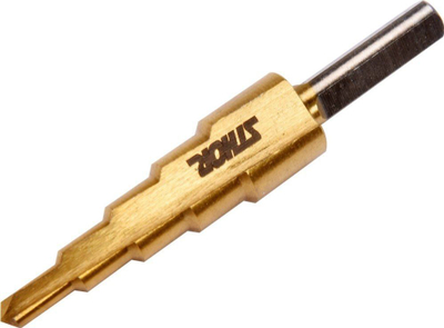 Freza hapëse Vorel Step Drill Bit, 4-12mm, HSS me veshje titaniumi