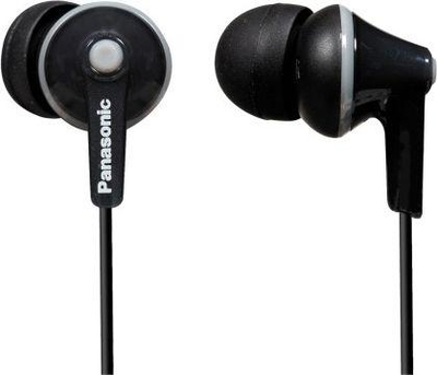 Dëgjuese Panasonic RP-HJE125E-K, të zeza