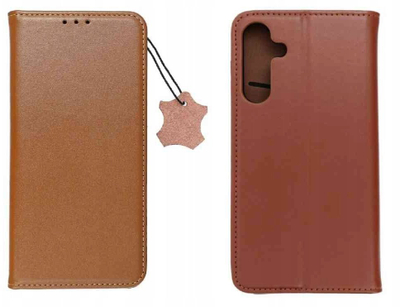 Futrollë telefoni OEM Book Case Smart Pro për Samsung A17 Oppo A17k, lëkurë, kapak si libër, kafe