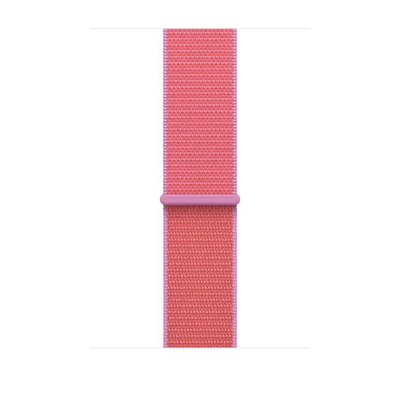 Apple Watch 46mm Sport Loop, Bright Guava (SEASONAL)